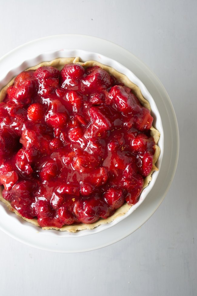 Grandma Ellen Bunting's Strawberry Pie Recipe