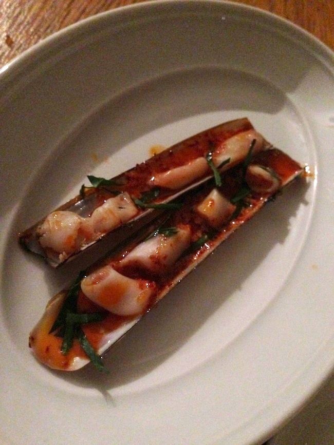 razor clams