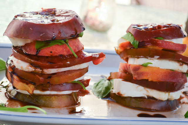 Peach Caprese Salad