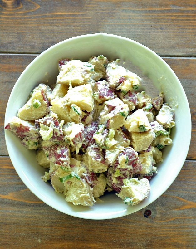 Baked Potato Salad Sour Cream