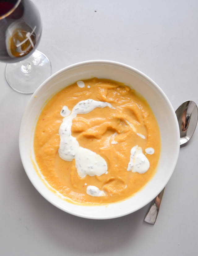 Spicy Butternut Squash Soup