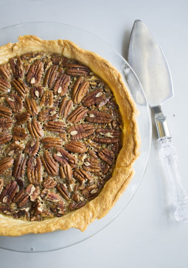 Chocolate Bourbon Pecan Pie