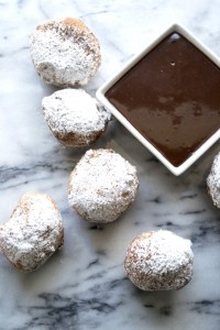 Mexican Beignet and Chocolate Sauce Recipe