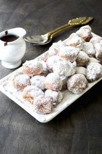 Mexican Beignet and Chocolate Sauce Recipe