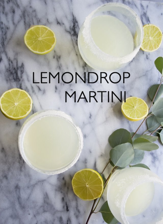 Lemon Drop Martini - Shake Drink Repeat