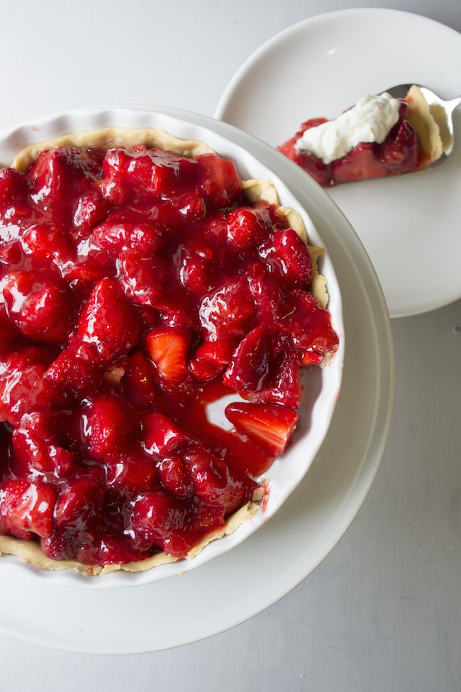 Grandma Ellen Bunting's Fresh Strawberry Pie Recipe