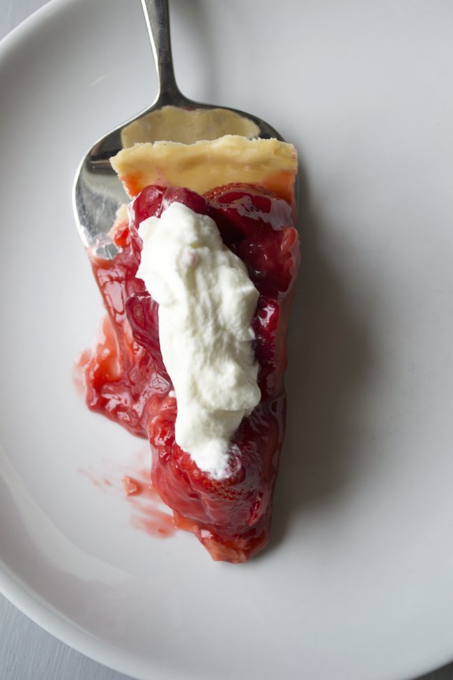 Grandma Ellen Bunting's Fresh Strawberry Pie Recipe