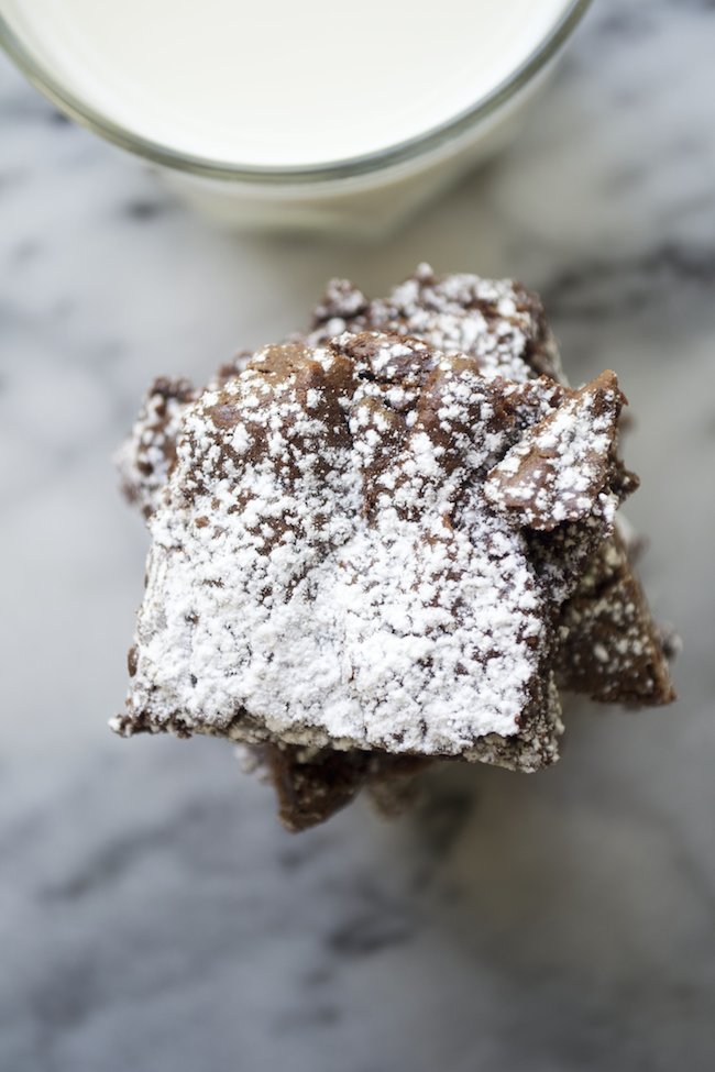 Double Chocolate Fudgy Brownies