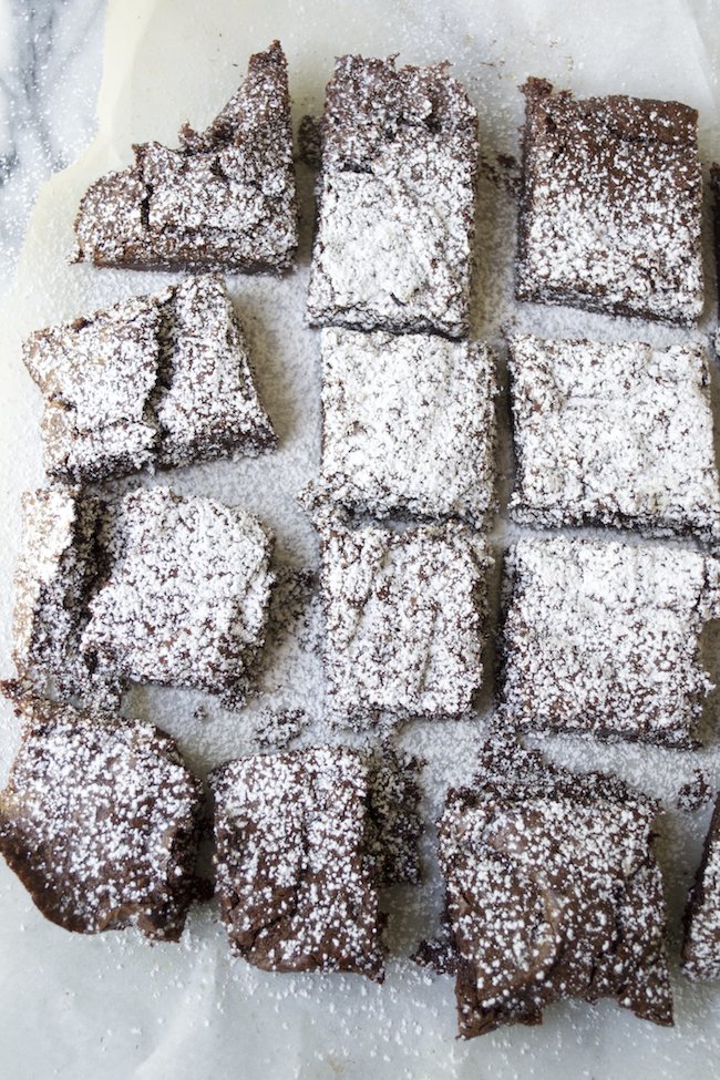 Double Chocolate Fudgy Brownies